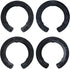 4 Pcs Upgraded DA99-04158A Hinge Shim Refrigerator Door Height Adjustment Kits for Samsung