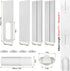 Upgrade Portable Air Conditioner Window Kit, 5.9 Inch Exhaust Hose, Portable AC Vent Kit