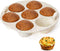 Silicone Muffin Pan for Air Fryer, Nonstick 7 Cups for Baking Egg Bites, Muffin, Tart, Cupcake, Mini Quiche
