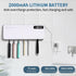 ZOZOO 99.9% Dry,Heating,5+1+1 Slots,12 UV Toothbrush Sanitizeri Holder with Cleaning,Air Hour Memory,Rechargeable Wall