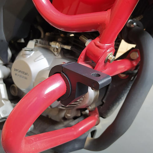 Light Bar Mounts, 2 PCS UTV Motorcycle Mounting Bracket for 0.75"/1"/1.25" Roll Cage Bull Bar