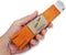 WitnyStore 6¾" Long Wooden Handle Coconut Grater - Vintage Thai Style Kitchen Tool - Portable Stainless Steel Shredder