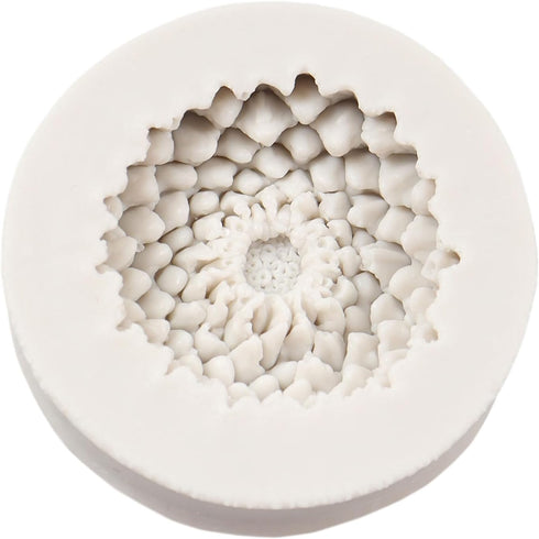 Chrysanthemum Flower Silicone Mold, Flower Fondant Molds for Cake Decoration, Chocolate Candy, Cupcake Topper, Sugar