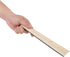 Restaurantware Bambuddha 9.8 Inch Bamboo Serving Set, 2-Piece Black Bamboo Salad Server Set with Heavy-duty Tongs