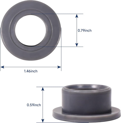 Replacement WD12X26146 Dishwasher Wheels for GE Profile Compatible with WD28X27241, WD12X10435, WD12X10439, WD12X10446, WD28X27241, AP6989036, 4959000, PS16217024 Lower Dishwasher Rack Wheels 16pcs