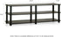 Furinno TST No Tools 3-Tier Wide Shoe Storage Rack, Dark Brown/Black, 47 Inch