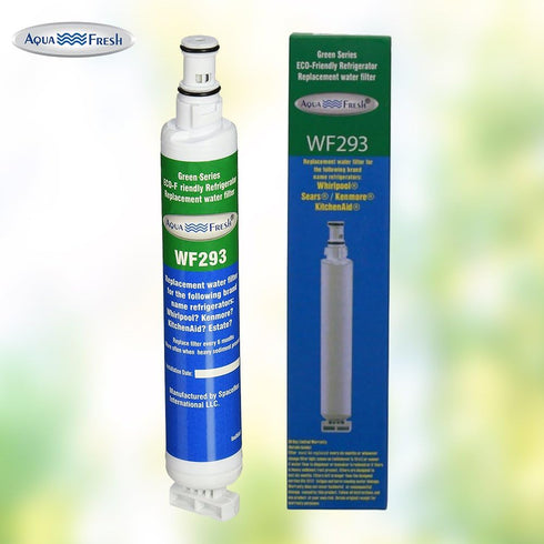 Aqua Fresh WF293 Refrigerator Water Filter Replacement - Compatible with 4396701, 9915, EDR6D1, RWF2000A, LC200V,