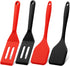 Mini Silicone Brownie Serving Spatula Set, Flexible Non Stick Turner for Flip Eggs, Crepe, Steak, Pizza Kitchen Utensil