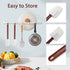 Large Silicone Spatulas Set, Heat Resistant Rubber Spatulas, Heavy Duty Silicone Cooking Utensils, 2 Pack (16.5 INCH)