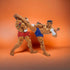 4" Muay Thai Jorakae Fad Hang 3D Resin Fridge Magnet - Crocodile Sweeps Its Tail Basic Movement Souvenir