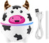 Cute Pet Humidifier, Moisturizing Soft Mist 1m Cable Mini Desktop Humidifier 230ml Water Tank For Bedroom (Cow) by Rengu