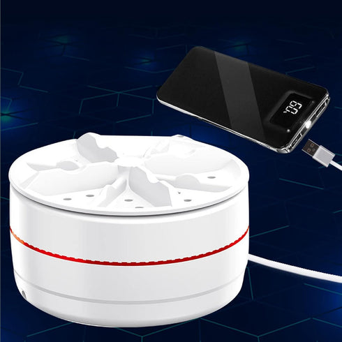 Portable Washing Machine: Mini Impeller Washer for RV, Camping, Hiking, Foldable 30 Minutes Cycle