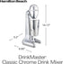 Hamilton Beach DrinkMaster Electric Drink Mixer, Retro Milkshake Maker, 28 oz, Classic Chrome