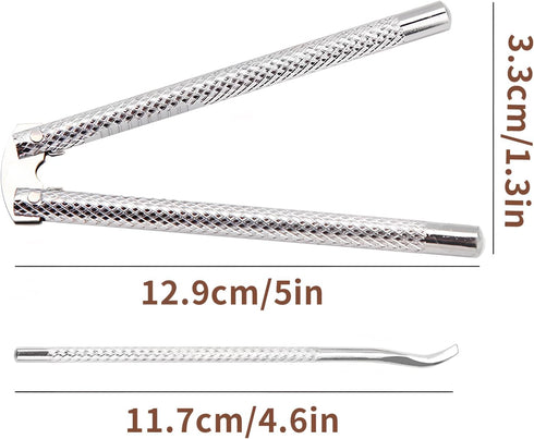 Nut Cracker Tool,Stainless Steel Nut Crackers for All Nuts Walnuts Seafood