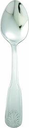 Winco 12-Piece Toulouse European Table Spoon Set, 18-0 Extra Heavy Weight Stainless Steel,Silver