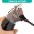 Set Garlic Press Heavy Duty Rust-Resistant Garlic Crusher & Mincer with Ergonomic Handles, Easy Squeeze Manual Garlic