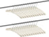 16 15 Inch 360 Jetec Pieces Satin Padded Hangers for Women Clothing Satin Hangers Swiveling Hook Sponge Shoulder Padded