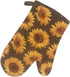 American Linen Sunflower Decor Set, Oven Mitts and Pot Holders - Kitchen Towels and Dish Cloths Sets