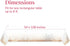 Prestee 4 Pack Rose Gold Plastic Table Cloth Disposable - 54x108 Inch Rectangle Tablecloths for Wedding and Party -