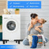 Mini Fridge Stand Adjustable Universal Base - Washer Dryer Pedestal for Refrigerator, Washing Machine, Black