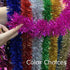 Allgala Silver Tinsel Garland, 50 Feet Christmas Metallic Foil Decoration for Holiday Tree, Wall, Home Office Event