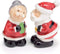 Kissing Santa & Mrs. Claus Salt & Pepper Shaker Set