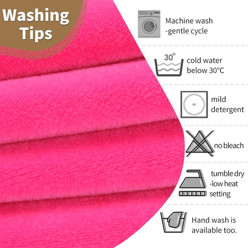 Dia.11-13" Pink,1 Count) SINOSSO Bar Stool Cover, Super Soft Velvet Round Stretchy Washable Dustproof Slipcover