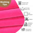 Dia.11-13" Pink,1 Count) SINOSSO Bar Stool Cover, Super Soft Velvet Round Stretchy Washable Dustproof Slipcover