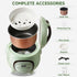 TMABSOE 6 6 modes,24-Hr Pot,1.6L 1-3 Rice Cooker Cup (Cooked), Small Rice Cooker with Cooking Delay Timer and Auto Keep