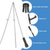 uxcell 66" Metal Floor Easel Stand for Wedding Sign, Adjustable Tripod Easel for Painting Canvas, Display Show, Arts,