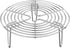 Cabilock 6.3x2.8 Inch Round Steam Rack, Stainless Steel Cooking, Grilling, Canning, Cooling Rack for Baking