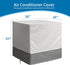 Air Conditioner Cover for Outside Units - AC Cover Waterproof and Durable, Square Fits 26 x 26 x 32 Inches