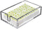 CY craft Clear Acrylic Guest Towel Napkin Holder, Modern Buffet Napkin Caddy, 9.5 x 5.5 x 2.6 Inch, Pack of 1