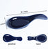 GDCZ Porcelain Spoon Rest, Large Utensil Holder for Kitchen Counter, Navy