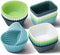 Silicone Cupcake Liners, 36 Pack Reusable Baking Muffin Cups, Nonstick Pastry Cake Molds, Bento Lunch Box Dividers