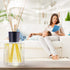 Reed Diffuser Replacement Bamboo Sticks 100 pcs - 9.8in Long for Room Fragrance Oil Diffuser