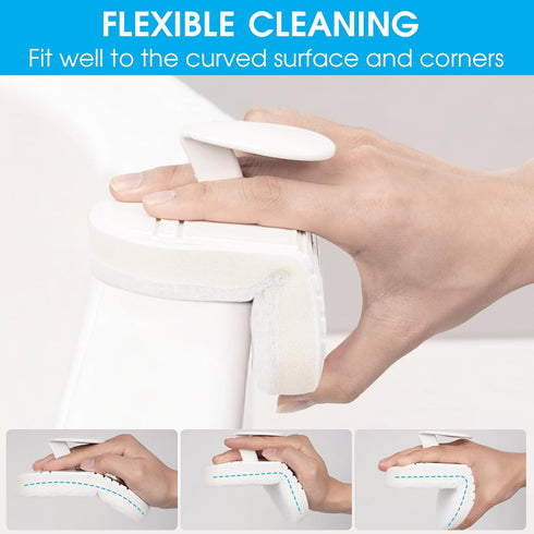 5 Pack TidyMister Hot Tub & Spa Scrub Pad Flexible Handheld Non-Scratch Scouring Pads, Pool Tile & Surface Cleaning