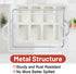 CAKETIME Mini Loaf Pans, Metal Reinforced Frame Silicone Mini Bread Loaf Pans 8 Cavities Nonstick for Baking Cornbread, Mini Bread, Mini Loaf, Brownie, Cheesecake, Chocolate 2 Pack Confetti by CAKETIME