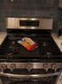 Caroline's Treasures 7027OVMT Helping Himself Fawn Pug Oven Mitt, Heat Resistant Thick Kitchen Mitt for Hot Pans