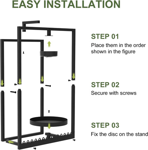 S-1PK Starxing Wall Plant Shelf with Grow Lights, Remote Control Indoor Plant Holder Stand for Hanging Planters, Modern