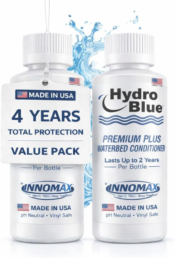 GCA Hydroblue Premium Waterbed Conditioner Multi-Purpose Additive for All Waterbed Mattress Types,