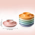 6Pack Cinf Ceramic Macaron Egg Holder Breakfast Easter Gift for Hard and Soft Eggs