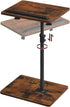 MAHANCRIS TV Tray Table, Height Adjustable TV Trays with 360 Swivel, Space-Saving