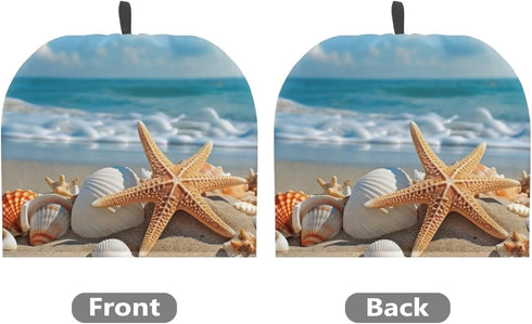 Starfish Tea Cosy for Teapot Cozy Beach Tea Cosy Kettle Dust Cover Teapot Dust Protector Home Kitchen Decorative Tea Cozies