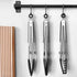 12" Kitchen Tongs with Silicone Tips, Food Grade Cooking Tongs Set of 3, Black Serving Utensils