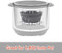 Webake 7 Inch Fluted Tube Pan, Non-stick Heavy Duty Carbon Steel Baking Mold for 6QT 8QT Insta Pot