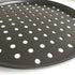 Non-Stick Round Pizza Pan with Holes, Best Perforated Carbon Steel Pizza Tray, 10 Inch