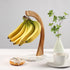 Modern Banana Holder Stand with Non-Slip Marble Base - Stylish Kitchen Storage