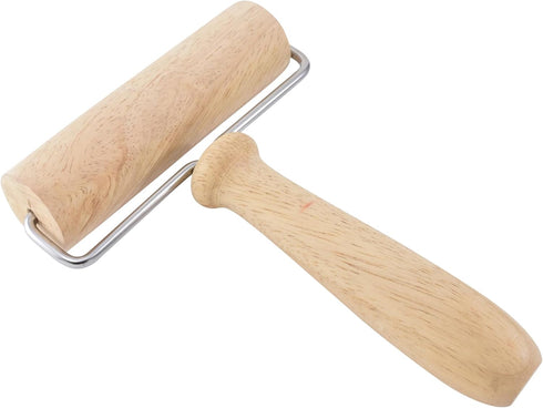R&M International 6" Wood Roller for Pastry and Fondant