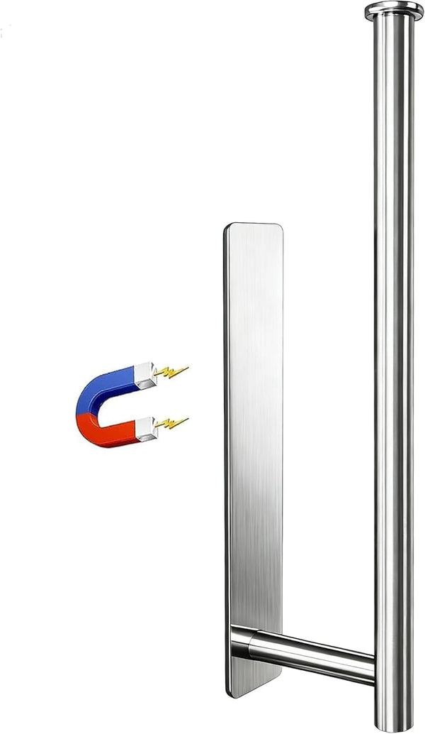 Magnetic Paper Towel Holder - No Drill, Paper Towel Roll Holder Magnet